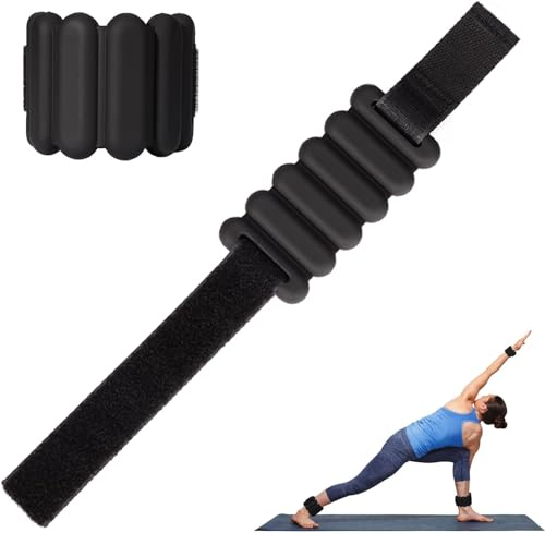 BOOSTEADY Tragbare Gewichtsmanschetten Handgelenk Gewichte Fitness Set knöchelgewichte Kit für Fitness, Bewegung, Laufen, Joggen, Gym, Aerobic (Jeweils 0,45 kg)