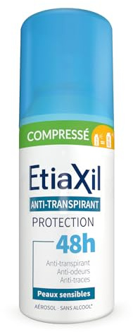 Etiaxil Anti-Transpirant Protection 48H Peaux Sensibles Aérosol Compressé 100 ml