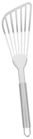 PAMINGONO Espátula Flexible Acero Inoxidable Para Cocinar Freír Mango Ergonómico