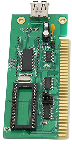 Aoaoy ISA Till USB-gränssnittskort, Plug and Play, Stabilt Hållbart ISA Till USB-kort för Industridator, Lätt Att Använda, Stöder DOS-versioner Från 3.x Till 7.x