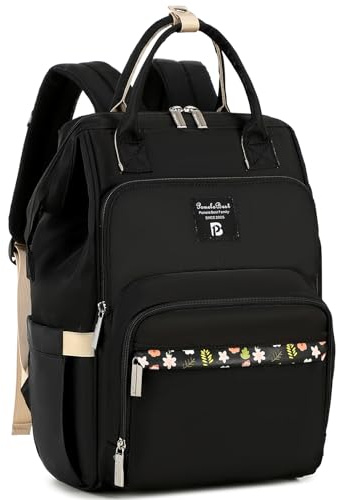 Pomelo Best Mochila para Pañales para bebé, Mochila con Cambiador y Gancho para Cochecito de bebé, Mochila Impermeable para Viajes