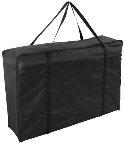 Borsa pieghevole per sedia a rotelle, 110 x 74 x 28 cm, in tessuto Oxford, borsa da viaggio con tracolla, portatile, per sedia a rotelle, passeggino, borsa da trasporto per auto e aereo, Nero , Borsa