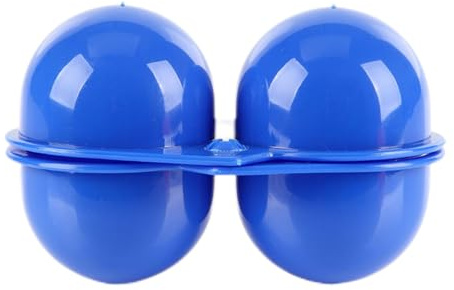 Moxeupon Huevera portátil para 2 huevos, caja de almacenamiento para huevos y paletas de huevos, hueveras, almacenamiento de huevos para y camping