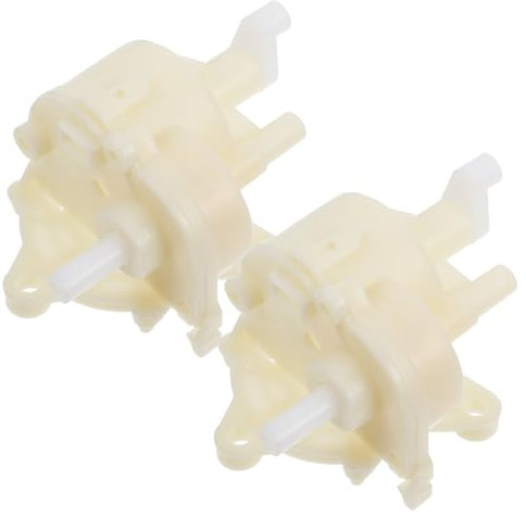 KONTONTY 2 Pezzi Scuotendo la scatola ingranaggi della testa interruttore telecomando del ventilatore telecomando universale per ventilatore da soffitto AbS bianca