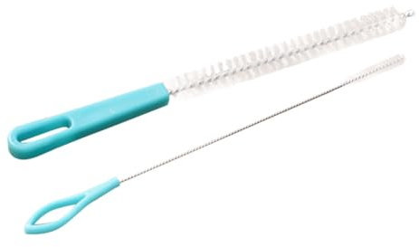 SUPVOX 2 Pièces Brosse de Nettoyage des Trous de Racine de Lotus Boue Brosse Tubulaire Large brosses à pour Nettoyer Les pailles Brosse de Nettoyage pour Tube de