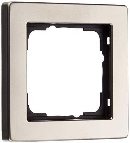 Gira 021133 Abdeckrahmen E2 1-fach, edelstahl