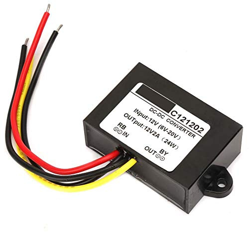 1pc 6V-20V to 12V Step Up Down Converter Boost Voltage Regulator Module for Car Screen, Monitor Camera, Fan, Motor, Router (2A)
