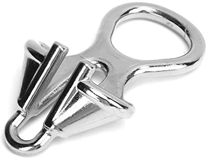 Akozon Ankerkettenschloss, Ankerkettenschloss Seilfestmacher 316 Edelstahl Ankerkettenstopper Seilfestmacher Hardware für 0,24-0,31 Zoll Kette Marine Hardware Bootszubehör