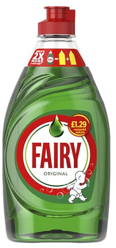 Fairy Original Washing Up Liquid With Upto 2X Longer Lasting, 320ml
