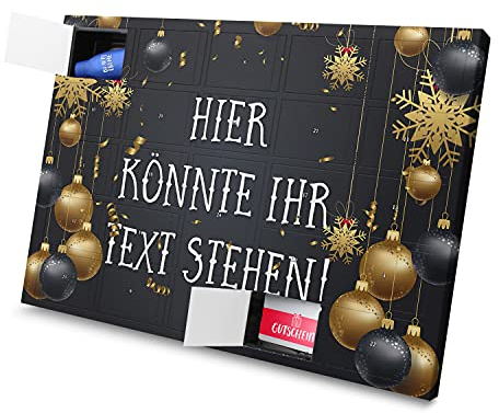 printplanet - XL Adventskalender 2025 mit eigenem Text zum selbst Befüllen - Hintergrund 2