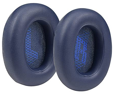 Ersatz-Ohrpolster für JBL Live 650BTNC/660 BTNC Headset, Ersatz-Ohrpolster aus Schaumstoff für JBL Live 650BTNC/660 BTNC Kopfhörer (dunkelblau)