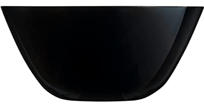 Arcopal Luminarc Zelie Negro Ensaladera Vidrio 24cm Sodo Apto Microondas Reciclable