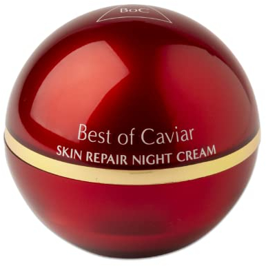 Cellstar Best of Caviar - Skin Repair Night Cream - Revitalisierende Nachtcreme speziell für die Bedürfnisse trockener, anspruchsvoller und empfindlicher Haut ab 35 Jahren. Mit Kaviar Extrakt