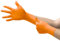Ansell MicroFlex 93-256 Einmalhandschuhe Latexfreie, Orangenen Nitrilhandschuhe Puderfrei, Chemikalien-Schutzhandschuhe, Mechaniker Handschuhe, Orangefarbene Handschuhe S (100 Stück)