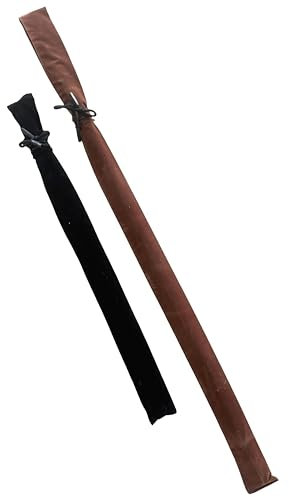 BAY Jo Hanbo Escrima Kali Stab Tasche Schutztasche Transporttasche Waffentasche 135cm Langstock Stock Kampfsport Budo (Kafeebraun)