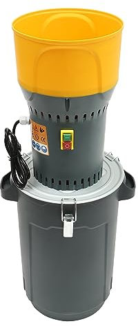 Macinino elettrico per cereali da 1000 W, 25 l, mulino per mangimi, mais, mulino elettrico professionale per tutti i tipi di cereali