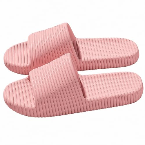 Ciabatte Uomo Donna, Pantofole Nuvola, Slides Morbide con Suola EVA Spessa | Antiscivolo Leggere da Doccia per Casa, Piscina, Mare, Spiaggia, Interno ed Esterno