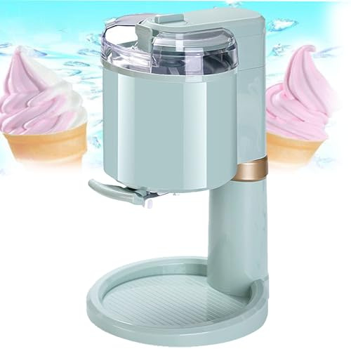 OzcNykt Macchina per Gelato Soft, Macchina per Gelato Soft alla Frutta Completamente Automatica, con capacità di 1 Litro per Yogurt alla Frutta, Sorbetto Congelato, Coppe di Neve, Palline di Gelato.