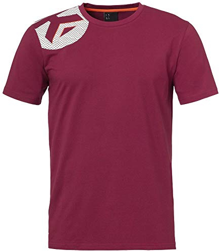 Kempa Kinder T-Shirt Core 2.0 T-Shirt, deep rot, 152, 200218611