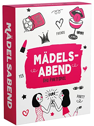 TIPSI Mädelsabend - Geschenke für Frauen und Mädchen - Das lustige Spiel für Erwachsene zum JGA, Geburtstag & Mädelsabend - Partyspiel, Kartenspiel für die Beste Freundin