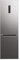 Statesman TNF1860XE Freestanding Fridge Freezer, LED Door Display, 3 Glass Shelves, 3 Clear Drawers, Reversible Doors, 199L Fridge, 97L Freezer, 60 cm Wide, Inox, Silver