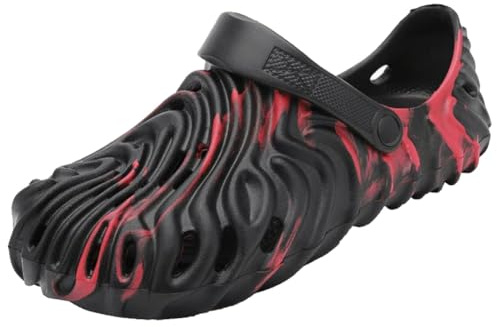 Men Non Slip Beach Clog Skor Sluten Tå och Halv Slip Dubbla Användning Utomhus Kamouflage Mjuk Sula Casual Sandaler