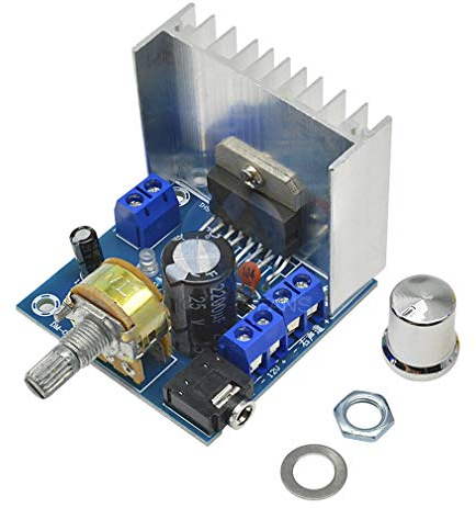 Hailege TDA7297 AC/DC 12V 2 * 15W Amplificateur audio stéréo numérique Module d’amplification à double canal