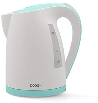 DCOOK HERVIDOR DE Agua 1,7l, Metal, Blanco, Estándar