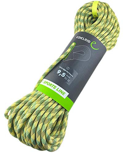 EDELRID On Sight Dry - Cuerda de escalada (9,5 mm, impermeable)