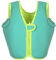Generisch Gilet de sauvetage 2025 pour enfant - Couleur unie - En mousse - Pour la natation - Pour l'extérieur - 50 ans, vert, 1-2Years