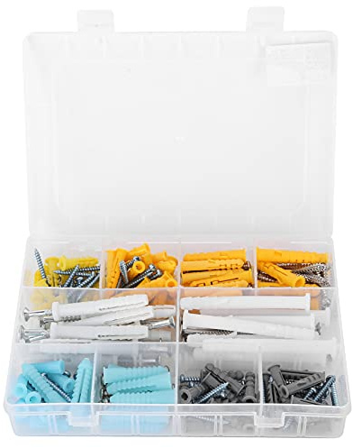 ANKROYU Ancoraggi per cartongesso Viti autofilettanti Ancoraggi parete per carichi pesanti con struttura rotante Design anti-tecnologia durevole per tende sicure per finestre Scaf