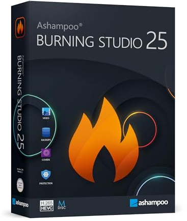 Burning Studio 26 - Brennen, Kopieren, Sicher, Rippen - der Multimedie Alleskönner für Windows 11, 10