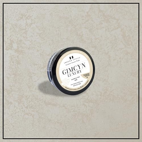 Impera Italia Gimcyn Luxury - Textured, Iridescent, Metallic Wall Paint Sample Pot. Includes 50g of Paint - Covers 0.25SQM - In Colour TIGER'S EYE.