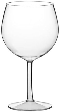 Bewitched Copa Balón Gintonic plástico reutilizable Tritan 450cc irrompible set de 9 unidades vaso Copas Gin Tonic Premium Perfecto Para Coctel