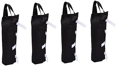 Toyvian 4piezas Sacos De Arena para Carpas Unidades Fijación Resistente Al Viento para Tiendas De Campaña y Soporte De Anclaje Seguro