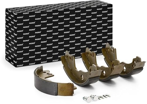 RIDEX 70B0356 Juego de zapatas de frenos Trasero con accesorios sin cilindro de freno de rueda Compatible con RENAULT 4 112