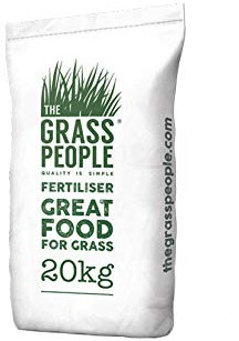 The Grass People QUICK RELEASE: Spring/Summer Fertiliser for Immediately Green, Instant Growing Grass, Quick Burst Fertiliser for any lawn - 20kg (20KG)