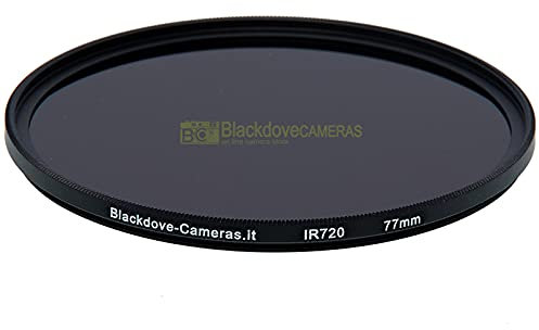 Filtre infrarouge 720 nm 77 mm Blackdove-cameras- Infrared filter 720 nm coupé IR