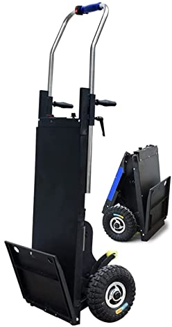 YESYUE Zusammenklappbar Sackkarre Treppensteiger Elektrisch, 200kg belastbar - Arbeitssparender und praktischer LKW, Abnehmbarer Akku - Hochwertiger bürstenloser Motor