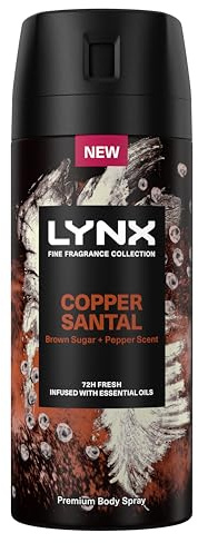 Lynx Fine Fragrance Collection Copper Santal Premium Deodorant Bodyspray 150 ml