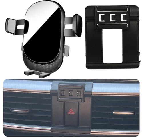 MikeHam Car Phone Holder for Mazda CX-5 Auto Accessories [Only for 2016 CX5] [Auto Lock Hands Free Cell Phone Mount Car fits for iPhone & All Smartphones]