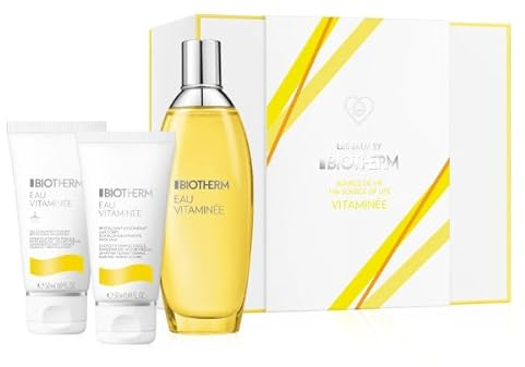 Biotherm Eau Vitaminée Eau de Toilette, fruchtiges Körperspray mit Feuchtigkeitsfaktoren und Zitrusessenzen, erfrischendes Bodyspray für Damen, erfrischt die Haut intensiv