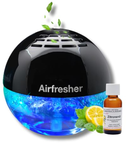 Aspira LURA Lufterfrischer Luftreiniger & Luftbefeuchter mit Zitronen Öl – Original Aromatisierer gegen Gerüche & trockene Luft für Zuhause & Büro