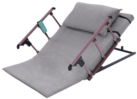 Schienale elettrico a 2 – 80°, per anziani, 120 x 75 cm, schienale elettrico, ideale come aiuto per sedersi e dormire, schienale regolabile, portata massima 159 kg