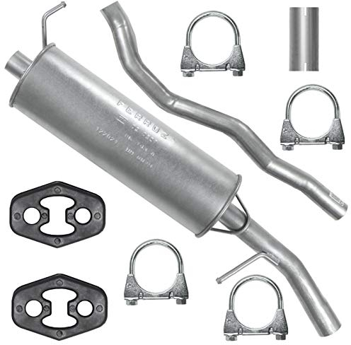 Mitteltopf Auspuff Mittelschalldämpfer für Galaxy 1 I, Alhambra 1 I, Sharan 1 I