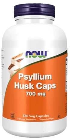Psyllium Husk 700mg + Pectin - 360 v-caps
