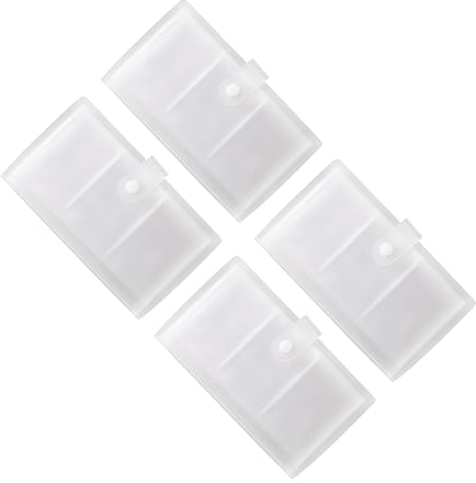 EXCEART 4 Stück 120 Aufbewahrung Von Visitenkarten Klarer Visitenkartenhalter Etui Für Namenskarten Visitenkartenhalter Mit 120 Fächern Visitenkarten Buch Plastik Tragbar Lagerregal