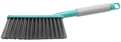 Cepillo para Barrer Cama, Escoba de Mano, Cepillo para Polvo, área de Cobertura Grande, Práctico con Largo para Sala de Estar (Verde Vintage)