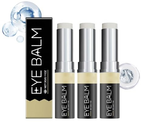 Eye Cream Stick, Eye Cream For Dark, Hydrating Eye Cream, for All Skin Types, Hydrating Eye Cream Stick for Home, Travel, 3g (3)