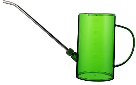 TOYANDONA Regadera de Acero Inoxidable Diseño Antigoteo y Protección Ambiental para Riego de Plantas y Suculentas en Limpieza Doméstica y Cocina